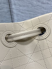 Colestore Dior Small Dior Promenade Shopping Bag Beige Flat Cannage Calfskin 27 x 20 x 12.5 cm - 4