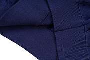 Colestore Louis Vuitton Gradient Signature Flock Print Long-Sleeved Crewneck Navy Blue - 4