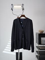 Colestore Louis Vuitton Sequin Embellished Cardigan Black - 1