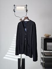 Colestore Louis Vuitton Sequin Embellished Cardigan Black - 6