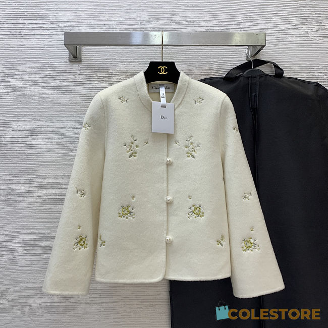 Colestore Dior Cropped Jacket Wool Coat - 1