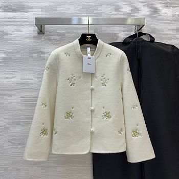 Colestore Dior Cropped Jacket Wool Coat
