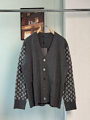 Colestore Louis Vuitton Monogram Mix Cashmere Cardigan  - 1