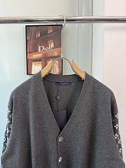 Colestore Louis Vuitton Monogram Mix Cashmere Cardigan  - 5