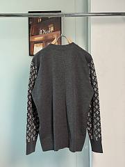 Colestore Louis Vuitton Monogram Mix Cashmere Cardigan  - 2