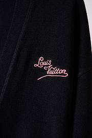 Colestore Louis Vuitton Signature Jewel Button Cardigan Black - 6