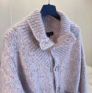 Colestore Louis Vuitton Tweed Mohair Cardigan Dusty Pink - 4