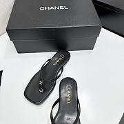 Colestore Chanel Métiers d’art 2026   Thongs   Goatskin Black - 2