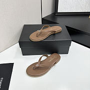 Colestore Chanel Métiers d’art 2026   Thongs   Goatskin Brown - 2