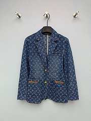 Colestore Louis Vuitton Monogram Denim Jacket/Blazer - 1