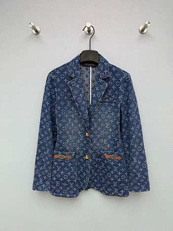 Colestore Louis Vuitton Monogram Denim Jacket/Blazer