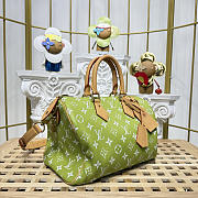 Colestore Louis Vuitton Speedy P9 Bandoulière 30 Reversible Monogram Green Dew 32 x 22.5 x 18 cm - 4