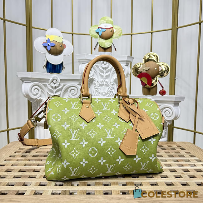 Colestore Louis Vuitton Speedy P9 Bandoulière 30 Reversible Monogram Green Dew 32 x 22.5 x 18 cm - 1