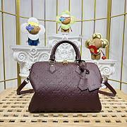 Colestore Louis Vuitton Speedy Soft 30 Garnet Embossed cowhide leather 30 x 21 x 17cm - 1