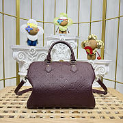 Colestore Louis Vuitton Speedy Soft 30 Garnet Embossed cowhide leather 30 x 21 x 17cm - 6