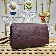 Colestore Louis Vuitton Speedy Soft 30 Garnet Embossed cowhide leather 30 x 21 x 17cm - 4