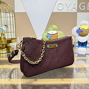 Colestore Louis Vuitton Pochette Liv Grenat 24.5 x 13.5 x 6.5 cm - 4