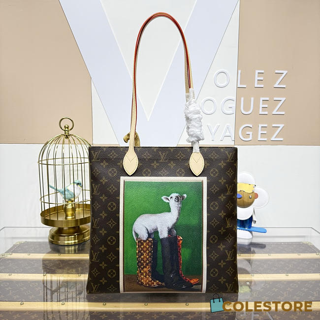 Colestore Louis Vuitton Carry It Monogram coated canvas 37 x 37 x 2 cm - 1