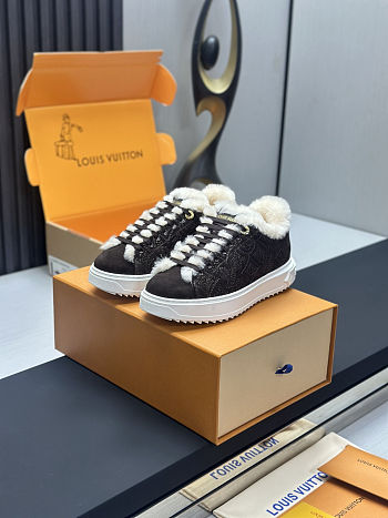 Colestore Louis Vuitton Flight Mode Time Out Sneaker Marron Brown