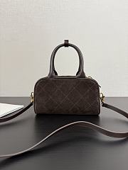 Colestore Chanel Fall Winter 2026 Pre-Collection   Clutch with Leather Strap   Suede Calfskin, Calfskin & Gold-Tone Metal  Dark Brown  13 x 21 x 9cm - 6