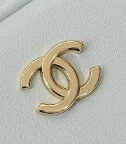 Colestore Chanel Fall Winter 2026 Pre-Collection   Clutch with Leather Strap   Calfskin & Gold-Tone Metal  Light Blue  13 x 21 x 9cm - 4