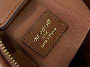 Colestore Louis Vuitton Side Trunk MM Bag Tan Brown Calfskin suede 23.5 x 16 x 8.5 cm - 6