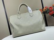 Colestore Louis Vuitton Speedy Soft 30 Bag Private Sage Green Calfskin 30 x 21 x 17cm - 4