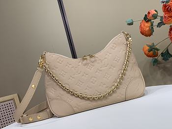 Colestore Louis Vuitton Boulogne Hazelnut Embossed cowhide leather 26 x 16 x 9.5 cm