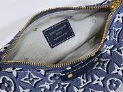 Colestore Louis Vuitton Pochette Hills Monogram Emblème Monogram Bleu 18.5 x 11 x 6.5 cm - 5