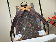 Colestore Louis Vuitton Christopher Backpack MM Monogram / Vintage / Multicolor 38 x 44 x 21cm - 6