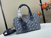 Colestore Louis Vuitton Speedy Bandoulière 20 Monogram Emblème Monogram Bleu 20.5 x 13.5 x 12 cm - 1