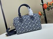 Colestore Louis Vuitton Speedy Bandoulière 20 Monogram Emblème Monogram Bleu 20.5 x 13.5 x 12 cm - 5