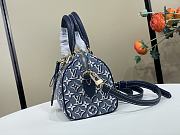 Colestore Louis Vuitton Speedy Bandoulière 20 Monogram Emblème Monogram Bleu 20.5 x 13.5 x 12 cm - 3