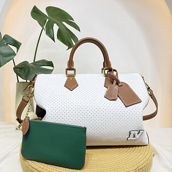 Colestore Louis Vuitton Speedy P9 Bandoulière 40 White 40 x 26 x 23 cm