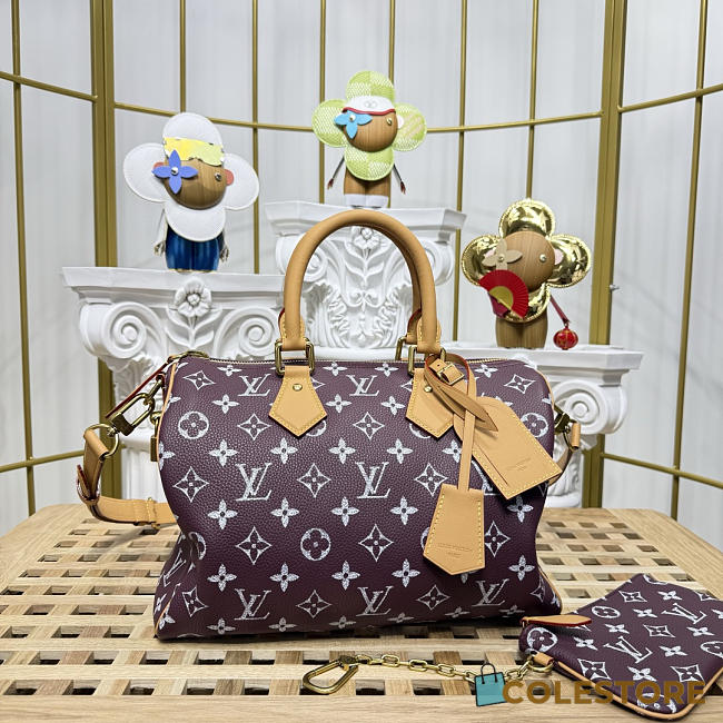 Colestore Louis Vuitton Speedy P9 Bandoulière 30 Reversible Monogram Fig 32 x 18 x 22.5 cm - 1