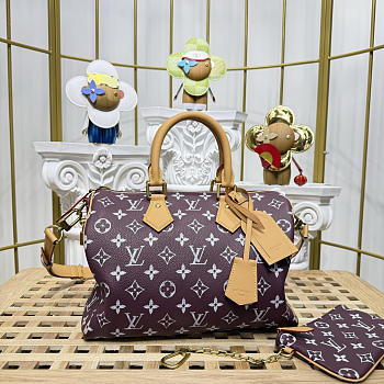 Colestore Louis Vuitton Speedy P9 Bandoulière 30 Reversible Monogram Fig 32 x 18 x 22.5 cm