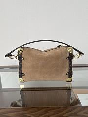 Colestore Louis Vuitton Side Trunk MM Noisette Calfskin suede 23.5 x 16 x 8.5 cm - 3