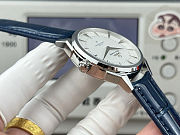 Colestore Omega Constellation Observatory Watch 39.4 mm dark blue leather strap - 6