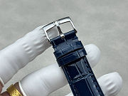 Colestore Omega Constellation Observatory Watch 39.4 mm dark blue leather strap - 5