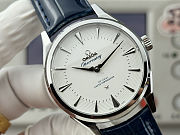 Colestore Omega Constellation Observatory Watch 39.4 mm dark blue leather strap - 2