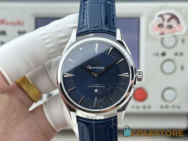 Colestore Omega Constellation Observatory Watch 39.4 mm dark blue  - 1