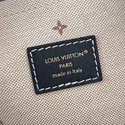 Colestore  Louis Vuitton OnTheGo PM Monogram Emblème/Monogram Bleu Blue 25 x 19 x 11.5 cm - 3