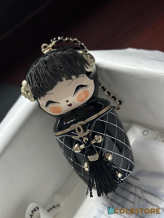 Colestore  Chanel Paris-Shanghai China Doll Minaudière 18x8x5cm - 1
