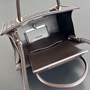 Colestore Bottega Veneta Baby Barbara Tote Brown 21.5x15x12cm - 4