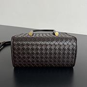 Colestore Bottega Veneta Baby Barbara Tote Brown 21.5x15x12cm - 3