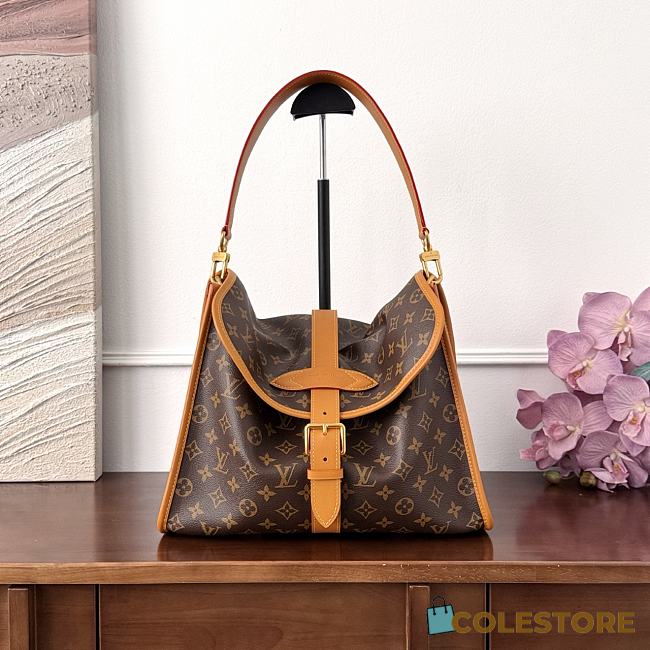 Colestore Louis Vuitton Jet Lag Bag MM Monogram Archive coated canvas 34.5 x 26 x 13 cm - 1