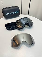 Colestore Louis Vuitton LV Snow Mask Black frame Black Monogram lens - 3
