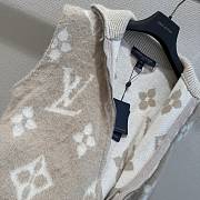 Colestore Louis Vuitton Flight Mode Brushed Monogram Zip-Up Gilet Galet Gray - 3