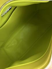 Colestore Loewe Small Featherlight Puzzle bag in nappa lambskin Lemon 24 x 16.5 x 10.5cm - 3