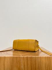 	 Colestore Loewe Small Amazona 180 bag in Suede Ochre 24.5 x 18.5 x 10 cm - 6